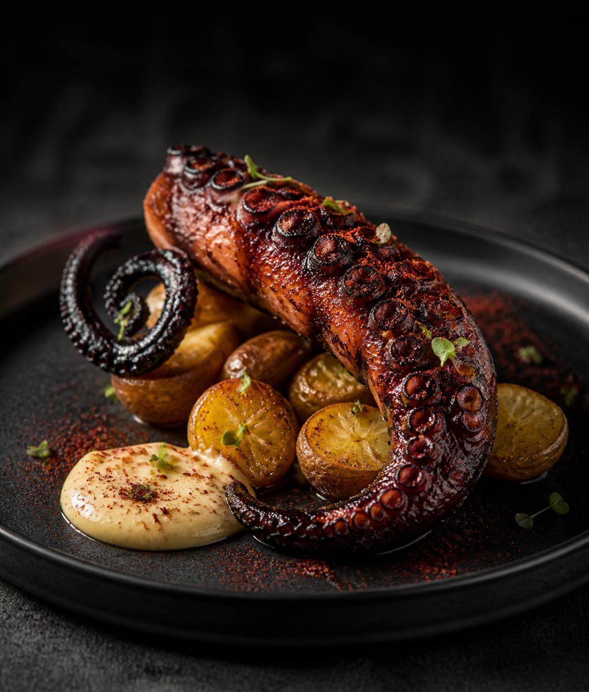 Pulpo a la brasa